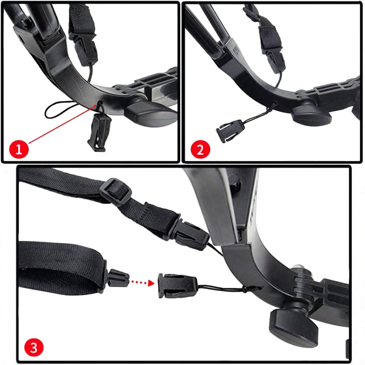 S-Cape Strap Style Sports Halter Neck Mount for GoPro – Clickplay