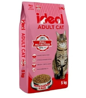 Ideal Adult Cat Dry Food 5KG