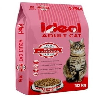 Ideal Dry Adult Cat Food 10 kg