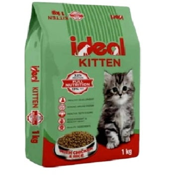 Ideal Kitten Dry Food (1KG x 3)