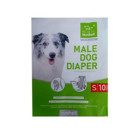 Nunbell Male Dog Diapers - Small