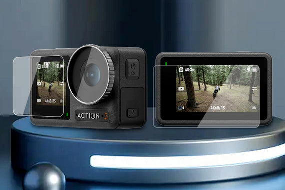 S-Cape Tempered Glass Screen Protector for DJI Osmo Action 3