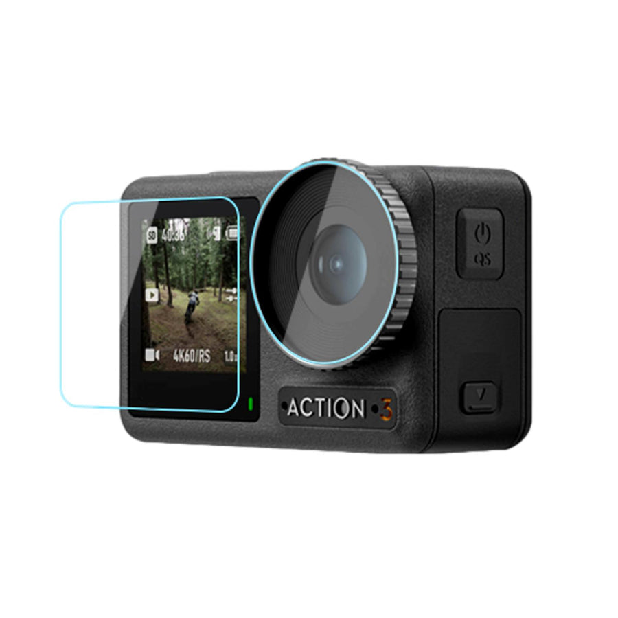 S-Cape Tempered Glass Screen Protector for DJI Osmo Action 3