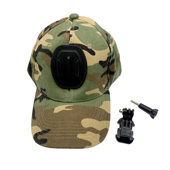S-Cape Camouflage Baseball Cap For Gopro