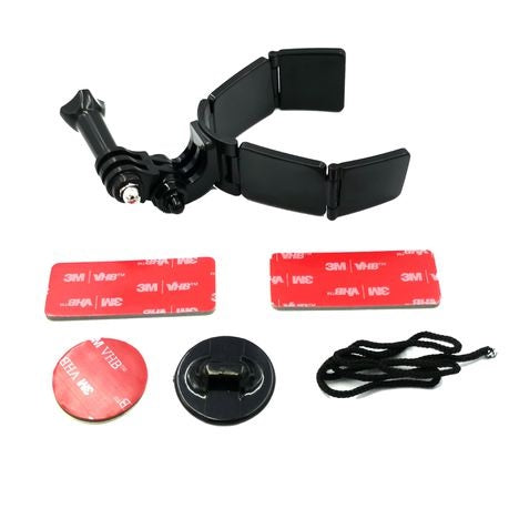 S-Cape Motorcycle Helmet Chin Mount with J-Hook for All GoPro