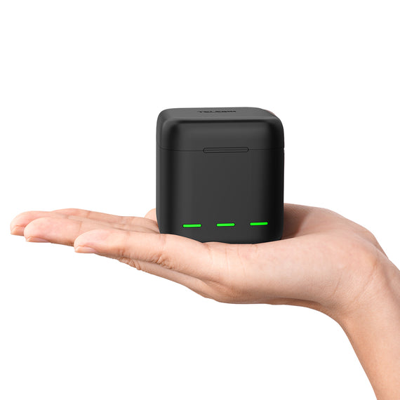 S-Cape Triple Battery Charger Box for GoPro Hero 11/10/9 Black
