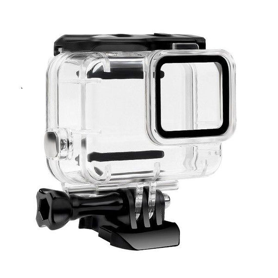 S-Cape Clear Waterproof Housing for Hero 7 - White & Silver