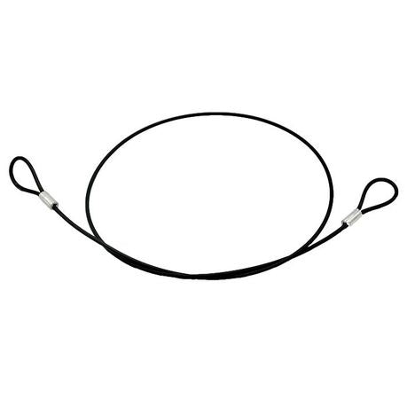 S-Cape Stainless Steel Tether for Gopro - 60 cm - Black