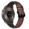 S-Cape 22mm PU Leather Strap for Samsung & Garmin Watch