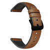 S-Cape 22mm PU Leather Strap for Samsung & Garmin Watch