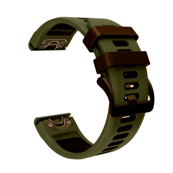 Quick Release Two-Tone Strap for Garmin Fenix 7X / 6X / 5X - (26mm)