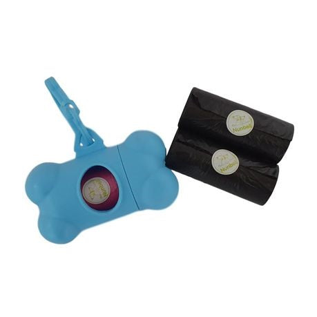 Nunbell Bone-Shaped Dog Waste Bag Dispenser Kit