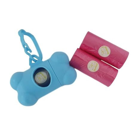 Nunbell Bone-Shaped Dog Waste Bag Dispenser Kit