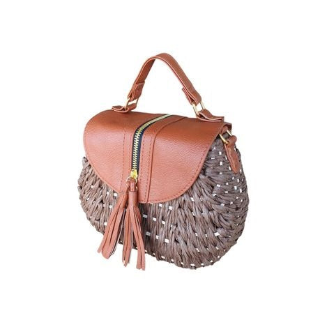 S-Cape Teardrop Wicker Bag - Large