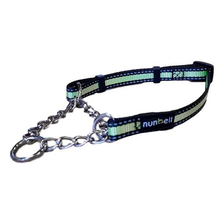 Nunbell Medium Reflective Half Check Collar