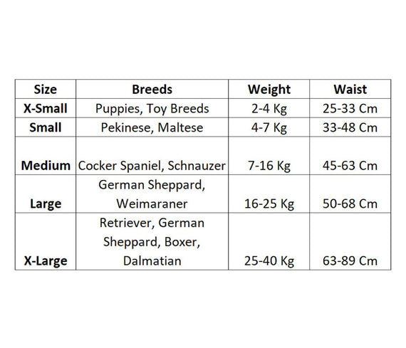 Nunbell Disposable Dog Diapers – X-Large – Pack of 10