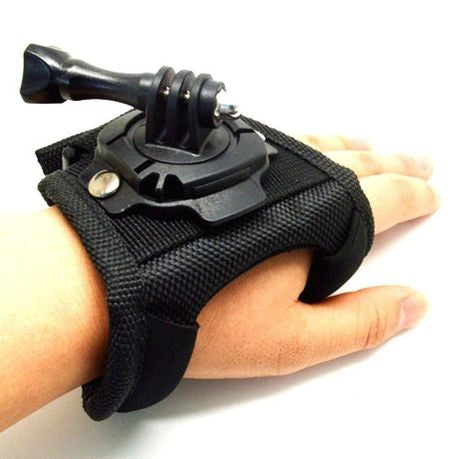 S-Cape 360° Hand Mount Glove for All Gopro