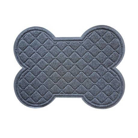 Nunbell Bone Shaped Litter Trapper Mat