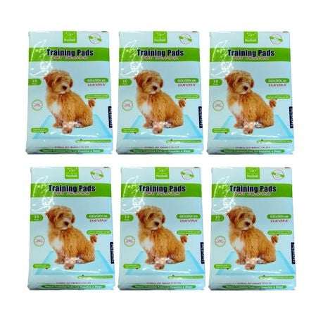 Nunbell Large Training Pads for Puppies and Dogs - 6 Pack