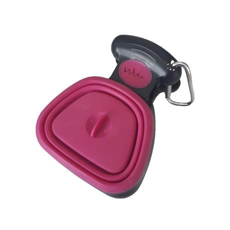 Nunbell Portable Dog Poop Scoop with Bag Compartment