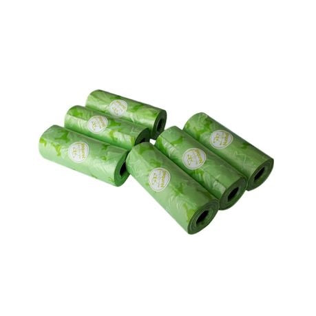 Nunbell Pet Waste Bag Refill - 6 Roll Set