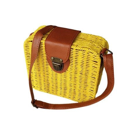 S-Cape Square Wicker Bag